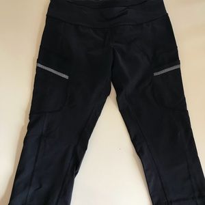 Lululemon Capri with side pockets
